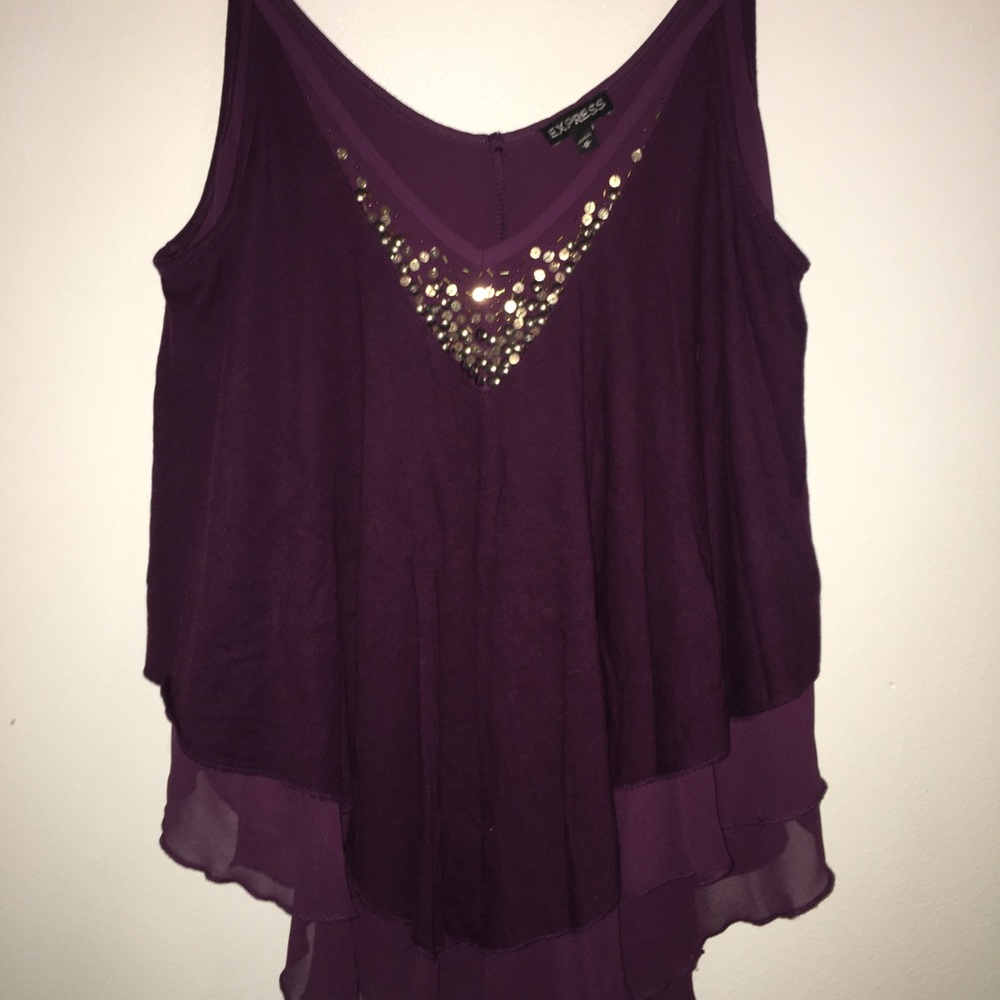 PURPLE TANK TOP